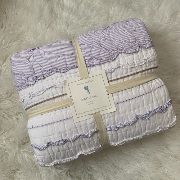 Pottery Barn Kids Bedding Kid Brigette Purple